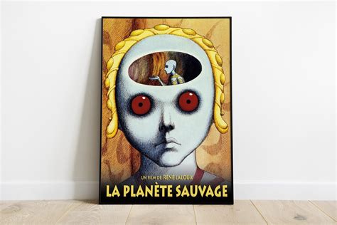 The Fantastic Planet Poster Wall Art Canvas & Fine Art - Etsy