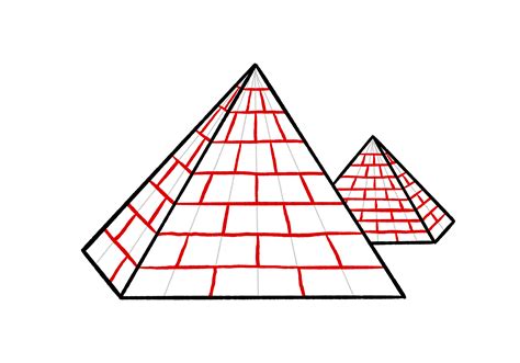 How to Draw a Pyramid | Design School