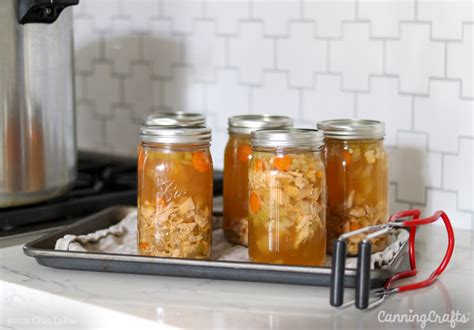 Homemade Chicken Soup Pressure Canning Recipe for easy meal prep – CanningCrafts