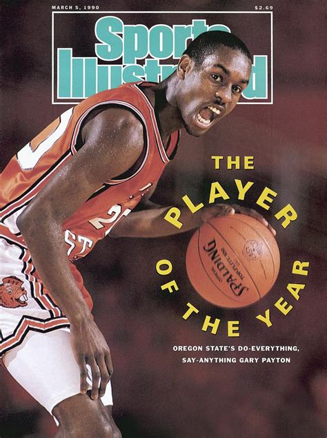 Oregon State Gary Payton Sports Illustrated Cover Photograph by Sports ...