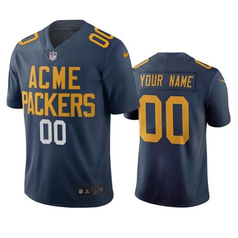 Green Bay Packers Custom Navy Vapor Limited City Edition NFL Jersey on sale,for Cheap,wholesale ...