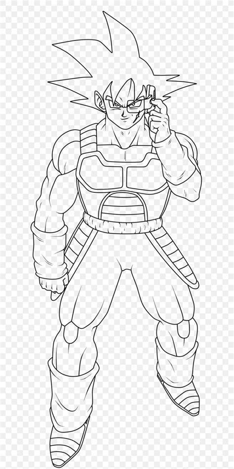 Bardock Goku Coloring Book Drawing Dragon Ball, PNG, 900x1807px, Bardock, Arm, Artwork, Black ...