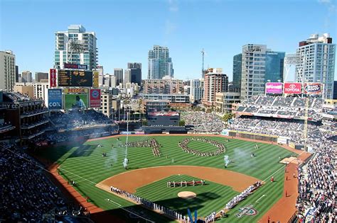 Picture Information: Padres Baseball Stadium in San Diego