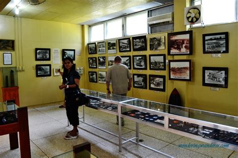 Relics of World War II in Corregidor Island's Museum