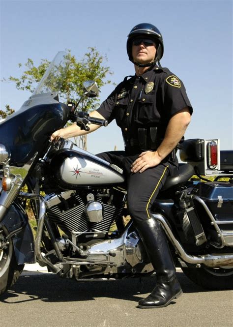 Motorcycle cop. | Hot cops, Men in uniform, Cop uniform