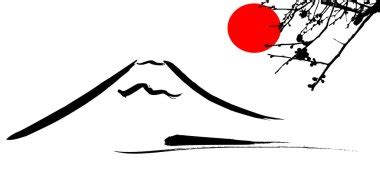 Craft Supplies & Tools Visual Arts For Silhouette Fuji-Hakone-Izu National Park DXF & EPS Files ...