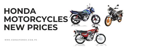 Honda Motorcycles New Prices in Pakistan: - Horsepower Pakistan