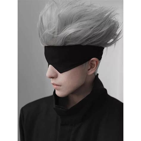 Satoru Gojo Black Blindfold for Men's and Women's Children's Cosplay | Jujutsu Kaisen ...