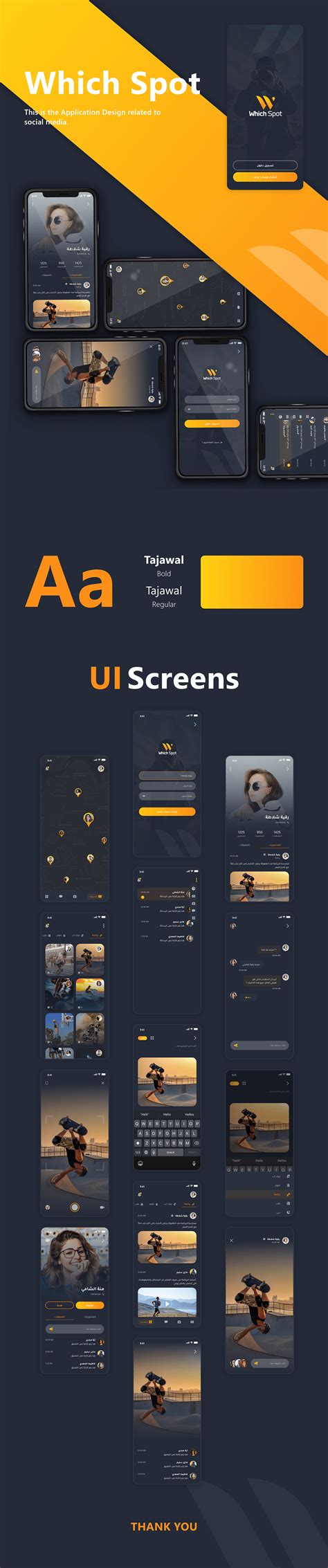 Which Spot App on Behance