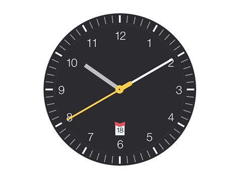 Clock Screensaver by Sam Soffes on Dribbble