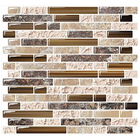 Peel And Stick Tile Backsplash Reviews - Art3d 10-Sheet Peel and Stick Backsplash Tile for ...