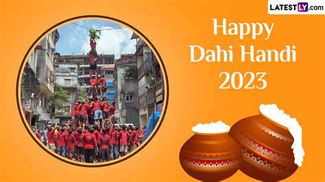 Festivals & Events News | Share Happy Dahi Handi 2023 Wishes, Greetings, Facebook Messages ...