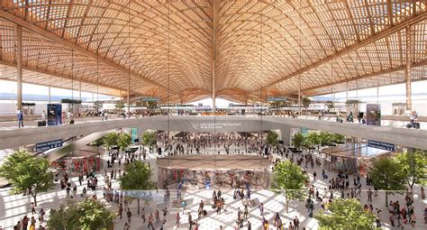 Foster + Partners to design new CPK airport with "woven form" as a ...