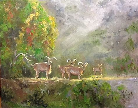 Contemporary Artists of Texas: "Family of Four" Original Wildlife ...