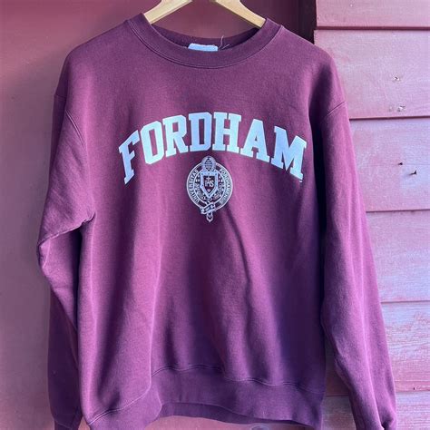 Vintage fordham university crewneck sweatshirt... - Depop