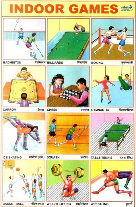 List of 20 Indoor Games Name in English - Infinity Learn (IL)