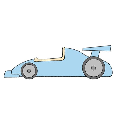 How to Draw a Race Car - Easy Drawing Tutorial For Kids