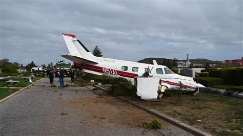 Plane crashes into cemetery in West Babylon, Long Island - ABC7 New York