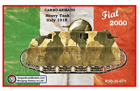 Fiat 2000 Italian Heavy Tank | IPMS/USA Reviews