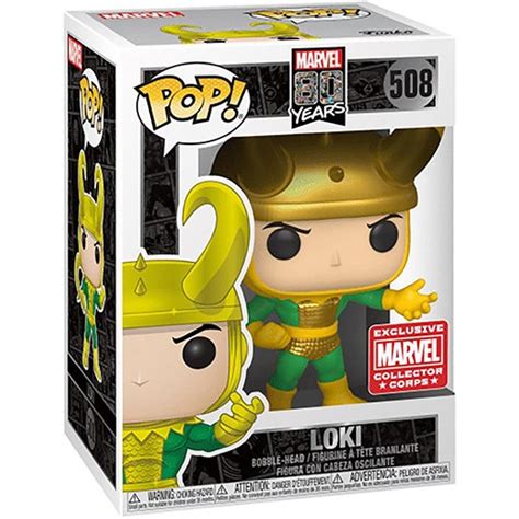 Funko POP Loki (Marvel 80 Years) #508