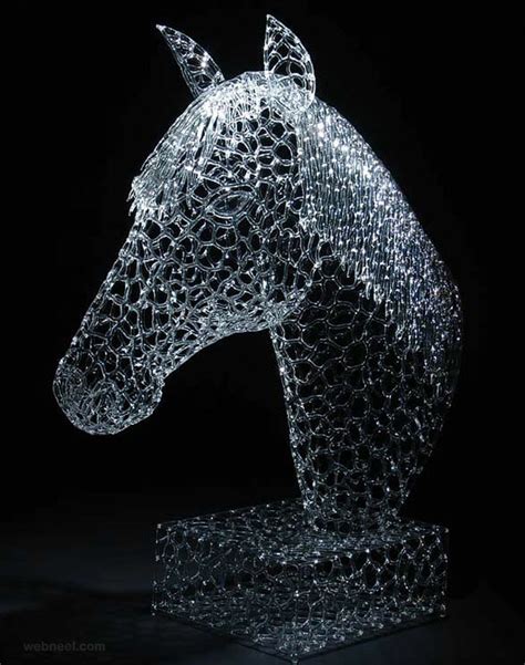 50 Beautiful Glass Sculpture Ideas and Hand Blown sculpture designs