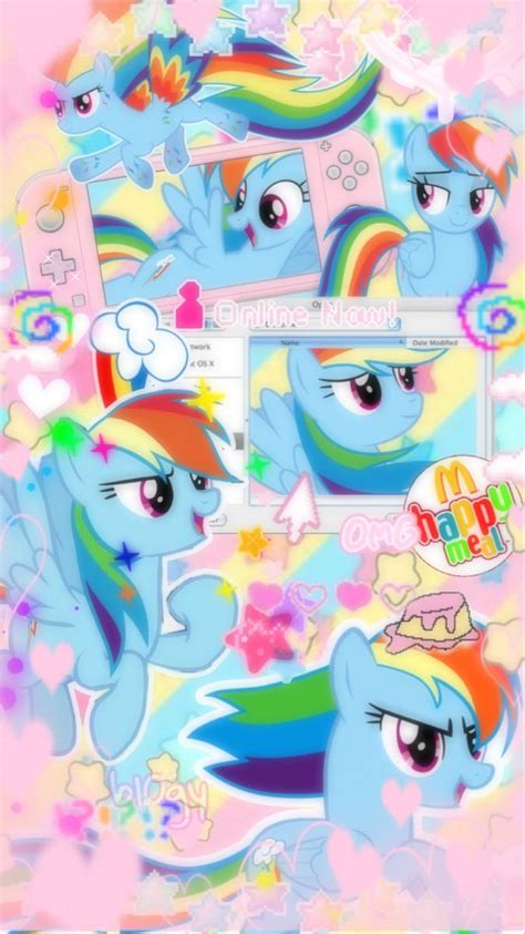 rainbow Dash wallpaper ☆🌈 | My little pony wallpaper, Mlp my little ...