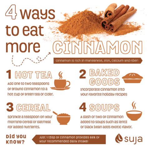 Health Benefits of Cinnamon | 4 Ways to Eat Cinnamon | Suja Juice ...