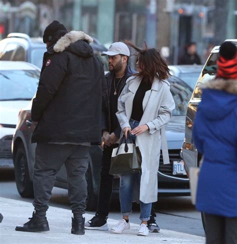 March 16: Selena and The Weeknd arriving at Blowfish Restaurant in ...