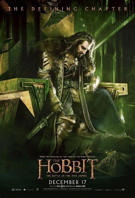 More The Hobbit: The Battle of the Five Armies Posters Released | Collider