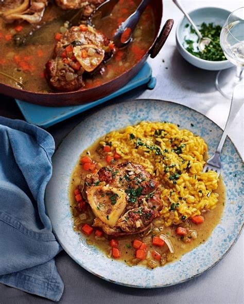 Osso buco with saffron risotto recipe | delicious. magazine