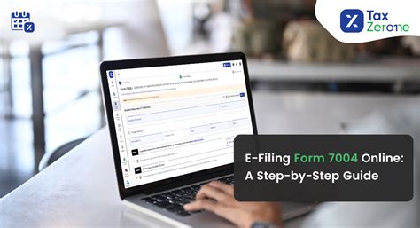 E-Filing Form 7004 Online: A Step-by-Step Guide - TaxZerone Blog