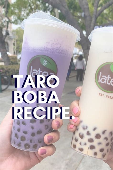 How to make taro milk tea | Bubble tea flavors, Milk tea recipes, Taro milk tea recipe