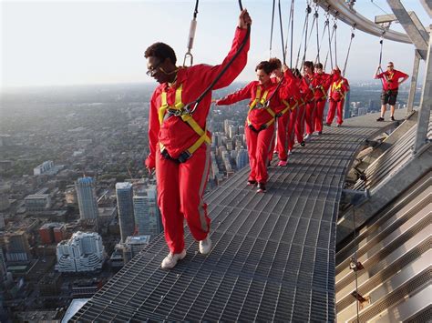 Best time for CN Tower Edge Walk in Toronto 2022 - Best Season | Toronto, Thrill seeker, Cn tower