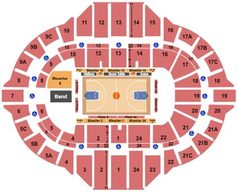 Peoria Civic Center - Arena Tickets in Peoria Illinois, Seating Charts ...