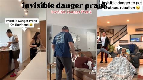 hilarious invisible danger prank || compilation #prank #compilation ...