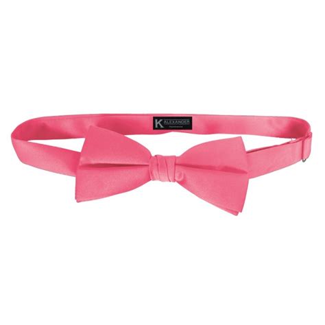 Hot Pink Bow Ties - Pre-Tied with an adjustable band - Wholesale prices no minimums