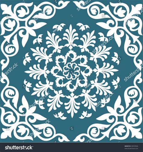 Ornate Pattern Stock Vector Illustration 29018506 : Shutterstock