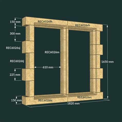 Mullion Windows - Stone Mullion Windows - Redwood Stone