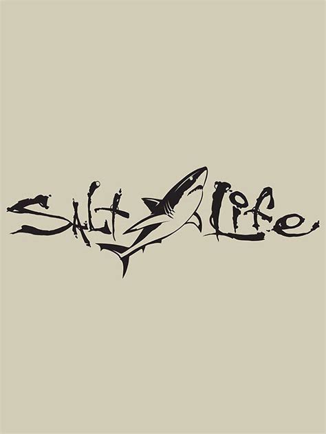 Salt Life SAD925 Signature Shark Decal Sticker -D – J.C. Western® Wear