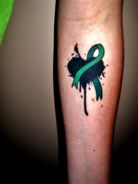 FYeahTattoos.com | Awareness ribbons tattoo, Black tattoo cover up, Cover tattoo