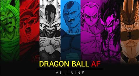 The Villains Of Dragon Ball AF (Part 1) | DragonBallZ Amino