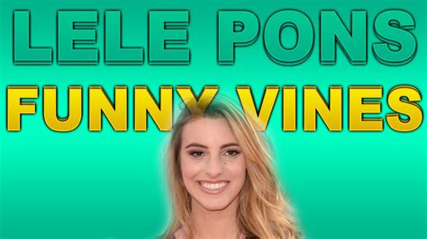 LELE PONS FUNNIEST AND BEST VINES| APRIL/MAY 2015 - YouTube