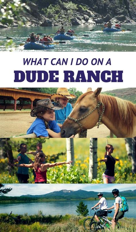 23 Dude Ranch Activities - The Dude Ranchers' Association | Dude ranch ...