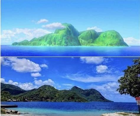 The island that inspired Te Fiti in Moana : interestingasfuck