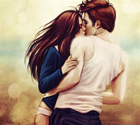 Download Edward and bella - Romantic couple wallpapers Hd wallpaper or images for your mobile phone.