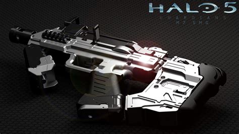 Halo 5 SMG 3D Model 3D printable .stl - CGTrader.com