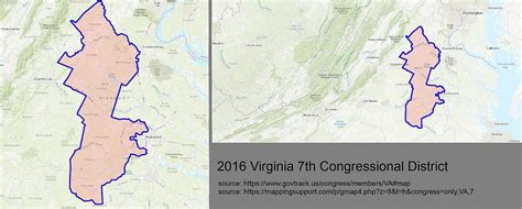 Virginia 7Th District Map | Draw A Topographic Map