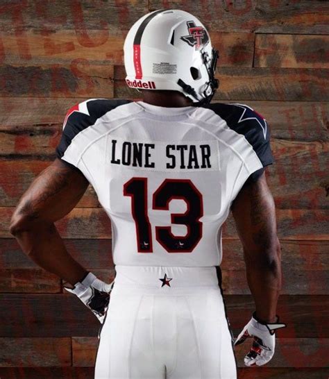 2013 Texas Tech Lone Star State Under Armour Uniform | Texas tech ...