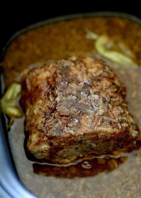 Crock Pot Mississippi Pork Roast (+Video) | Recipe | Pork roast recipes ...