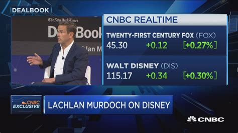 Twenty-First Century Fox's Lachlan Murdoch on Disney and Comcast